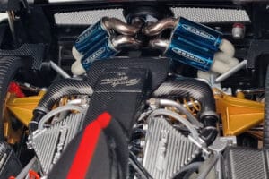 Pagani Zonda Cinque Branco Benny Almost Real 1:18 850601001 Metal - imagem 9 de 12