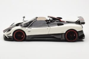Pagani Zonda Cinque Roadster Branco Benny Almost Real 1:18 850611001 Metal - imagem 4 de 8