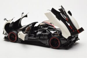 Pagani Zonda Cinque Roadster Branco Benny Almost Real 1:18 850611001 Metal - imagem 5 de 8