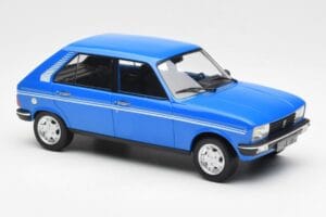 Peugeot 104 S Ibis Azul Norev 1:18 184903 Metal - imagem 4 de 6