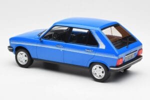 Peugeot 104 S Ibis Azul Norev 1:18 184903 Metal - imagem 5 de 6