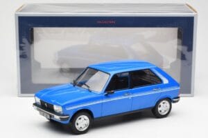 Peugeot 104 S Ibis Azul Norev 1:18 184903 Metal - imagem 6 de 6