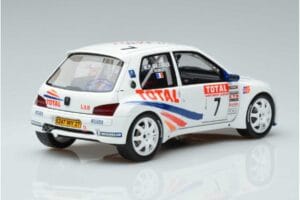 Peugeot 106 Maxi Rally D'Antibes 2000 Otto 1:18 OT947 Resina - imagem 2 de 6