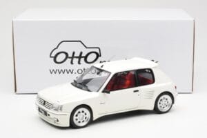 Peugeot 205 Dimma Branco Otto 1:18 OT681 Resina - imagem 6 de 6