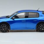 Peugeot 208 GT Line Azul Otto 1:18 OT392 Resina - image 3 of 6