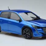 Peugeot 208 GT Line Azul Otto 1:18 OT392 Resina - image 4 of 6