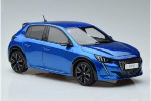 Peugeot 208 GT Line Azul Otto 1:18 OT392 Resina - imagem 4 de 6