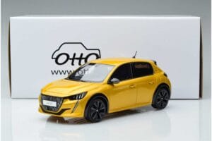 Peugeot 208 GT Line Amarelo Otto 1:18 OT930 Resina - imagem 6 de 6