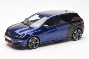 Peugeot 308 GTI Magnetic Azul Preto Otto 1:18 OT922