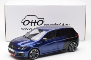 Peugeot 308 GTI Magnetic Azul Preto Otto 1:18 OT922 Resina - imagem 6 de 6