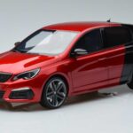Peugeot 308 T9 GTI Vermelho Otto 1:18 OT368 Resina