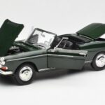 Peugeot 404 Cabriolet Antique Green Edição Limitada Norev 1:18 184829 - image 2 of 8