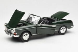 Peugeot 404 Cabriolet Antique Green Edição Limitada Norev 1:18 184829 Metal - imagem 2 de 8