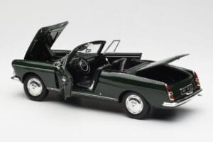 Peugeot 404 Cabriolet Antique Green Edição Limitada Norev 1:18 184829 Metal - imagem 5 de 8