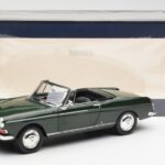 Peugeot 404 Cabriolet Antique Green Edição Limitada Norev 1:18 184829 - image 8 of 8