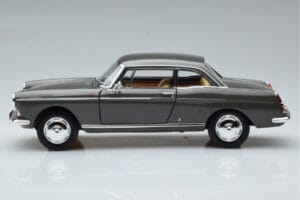 Peugeot 404 Coupe Graphite Cinzento Norev 1:18 184834 Metal - imagem 4 de 7
