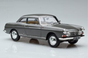 Peugeot 404 Coupe Graphite Cinzento Norev 1:18 184834 Metal - imagem 5 de 7