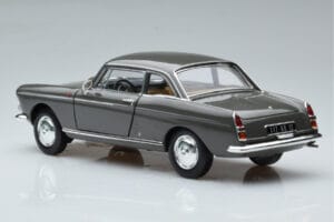 Peugeot 404 Coupe Graphite Cinzento Norev 1:18 184834 Metal - imagem 6 de 7