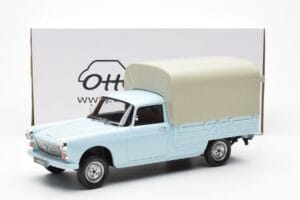 Peugeot 404 Pickup Bache Azul Pastel Otto 1:18 OT1036 Resina - imagem 6 de 6