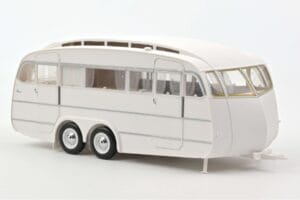Peugeot 404 Com Caravana Henon Norev 1:18 184837 Metal - imagem 4 de 7