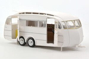 Peugeot 404 Com Caravana Henon Norev 1:18 184837 Metal - imagem 5 de 7