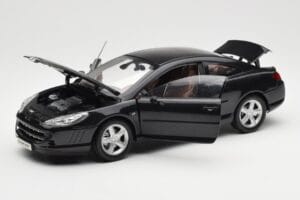 Peugeot 407 Coupé Preto Norev 1:18 184752 Metal - imagem 2 de 8