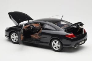 Peugeot 407 Coupé Preto Norev 1:18 184752 Metal - imagem 5 de 8