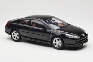 Peugeot 407 Coupé Preto Norev 1:18 184752 Metal - imagem 6 de 8
