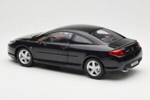 Peugeot 407 Coupé Preto Norev 1:18 184752 Metal - imagem 7 de 8