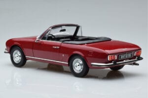Peugeot 504 Cabriolet Vermelho Norev 1:18 184818 Metal - imagem 7 de 8