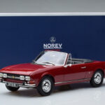 Peugeot 504 Cabriolet Vermelho Norev 1:18 - image 8 of 8