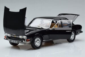 Peugeot 504 Coupe Preto Norev 1:18 184816 Metal - imagem 2 de 7