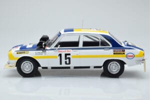 Peugeot 504 Ti #15 B. Consten Rally Morocco 1975 IXO 1:18 18RMC044C Metal - imagem 3 de 6