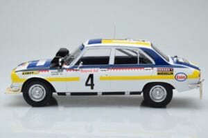 Peugeot 504 Ti #4 T. Makinen / H. Liddon Rally Morocco 1975 IXO 1:18 18RMC044B Metal - imagem 3 de 6