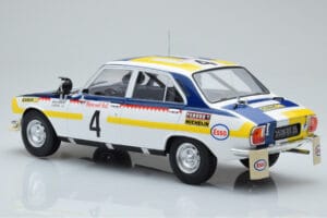 Peugeot 504 Ti #4 T. Makinen / H. Liddon Rally Morocco 1975 IXO 1:18 18RMC044B Metal - imagem 5 de 6