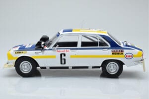 Peugeot 504 Ti #6 H. Mikkola / A. Hertz Rally Morocco 1975 IXO 1:18 18RMC044A Metal - imagem 3 de 6