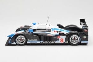 Peugeot 908 HDI FAP LMP1 #8 M. Lamy / S. Sarrazin / A. Wurz 5th Place 24 Hours of Le Mans 2008 Minichamps 1:18 150081208 Meta - imagem 3 de 6
