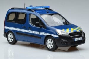 Peugeot Partner Gendarmerie Norev 1:18 184895 Metal - imagem 4 de 6