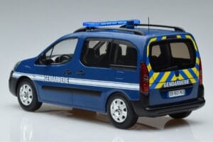 Peugeot Partner Gendarmerie Norev 1:18 184895 Metal - imagem 5 de 6