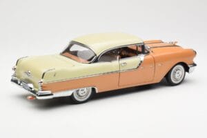 Pontiac Star Chief Hardtop Vermelho Branco Sun Star 1:18 5043 Metal - imagem 3 de 8