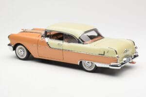 Pontiac Star Chief Hardtop Vermelho Branco Sun Star 1:18 5043 Metal - imagem 7 de 8