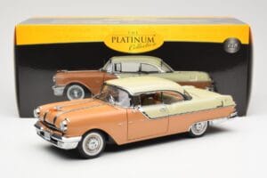 Pontiac Star Chief Hardtop Vermelho Branco Sun Star 1:18 5043 Metal - imagem 8 de 8