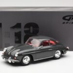 Porsche 356B 2000 GS Carrera 2 Cinzento GT Spirit 1:18 GT793 - image 6 of 6