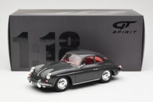Porsche 356B 2000 GS Carrera 2 Cinzento GT Spirit 1:18 GT793 Resina - imagem 6 de 6