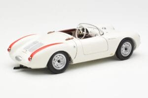 Porsche 550 Spyder Edição 70 Anos Branco Schuco 1:18 450033300 Metal - imagem 3 de 8