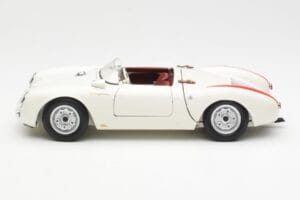 Porsche 550 Spyder Edição 70 Anos Branco Schuco 1:18 450033300 Metal - imagem 4 de 8