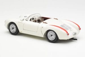 Porsche 550 Spyder Edição 70 Anos Branco Schuco 1:18 450033300 Metal - imagem 7 de 8