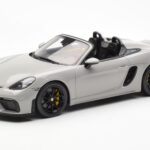 Porsche 718 Spyder Crayon Cinzento GT Spirit 1:18 GT436