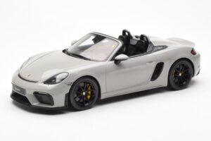 Porsche 718 Spyder Crayon Cinzento GT Spirit 1:18 GT436