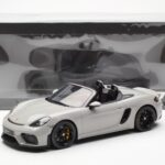 Porsche 718 Spyder Crayon Cinzento GT Spirit 1:18 GT436 - image 6 of 6